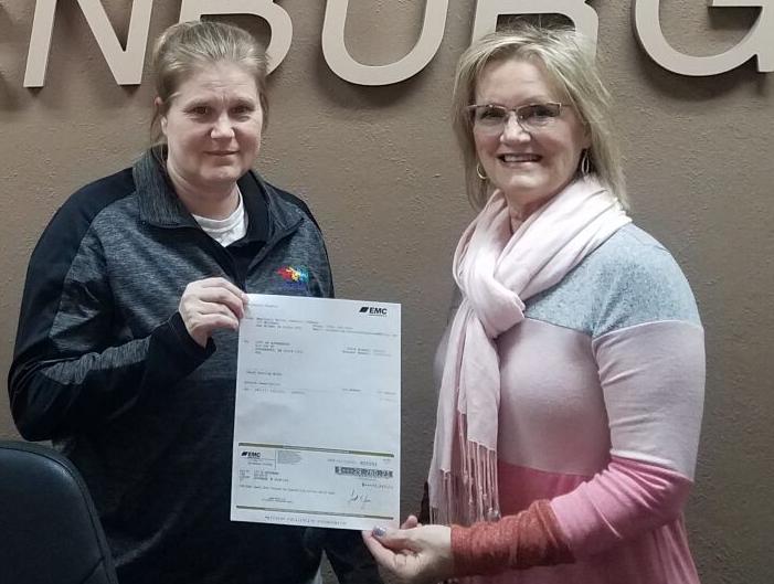 City receives dividend payment